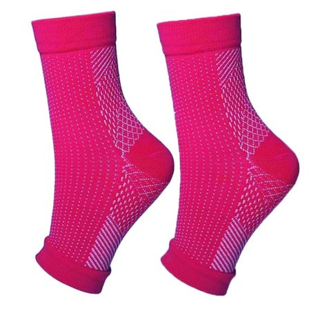 Sportssokker Angel Ankelbeskytter ROSE RED L/XL L/XL