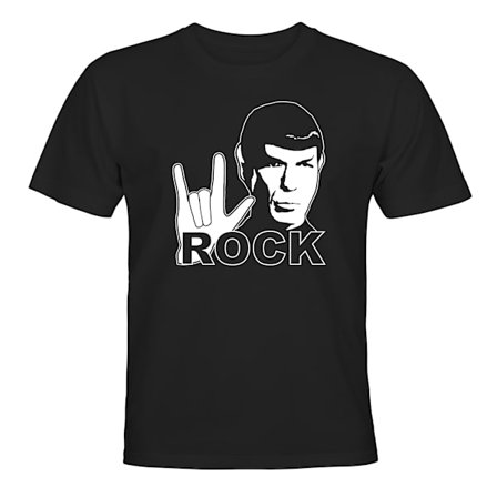 Spock Rock - T-SHIRT - BARN