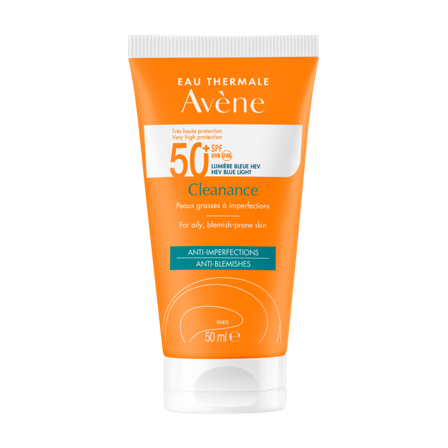 Avene Sun Cleanance SPF50+ solkrem til ansikt 50 ml