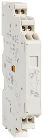 Schneider Electric GVAN113 Hjälpkontaktblock sidomonterade, fjäderanslutning 1 NO-kontakt, 1 NC-kontakt, Elfördelning & strömförsörjning