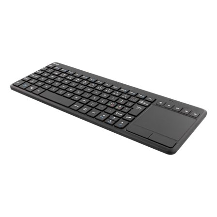 Wireless mini kb, USB nano, nordic, 86 keys, black