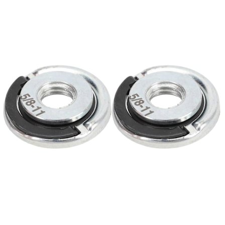 5/811 Opbevaringsboks/Dækmøtrik, Ringtrækdesign, Vinkelsliberkompatibel, 2-pak til værkstedsprofessionelle (FMY)