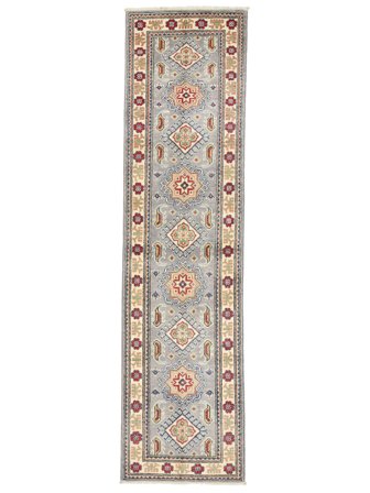 Kazak Fine Teppich Handgeknüpft 60X231 Läufer Afghanistan