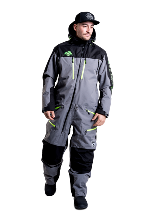 Overall Jethwear The One Grå/Grønn M