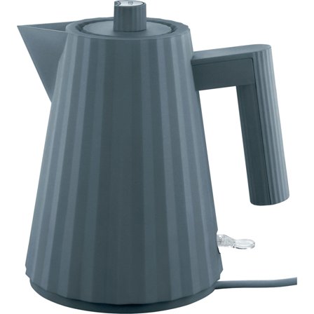 Alessi MDL06 Plissé elkedel 1 liter, grå | KitchenOne