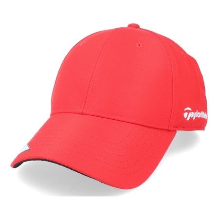 Taylor Made - Rojo adjustable Gorra - 18 Perf Front Hit Struct Mens Red Adjustable @ Hatstore