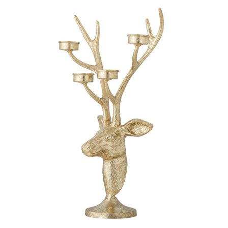 Bloomingville Kanei Lysestake Gullfinish H43