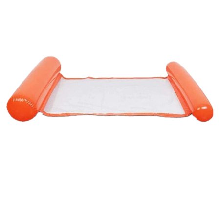 Uppblåsbar badmadrass, vattenhängmatta 4-i-1 loungestol pool lounge luftmadrass pool uppblåsbar hängmatta pool uppblåsbar hängmatta för vuxna och