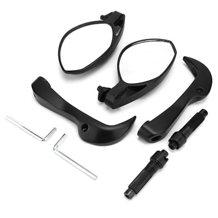 22mm/0,9 tommers styreend-speil, håndbeskyttelse, motorsykkeltilbehør