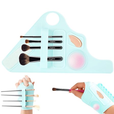 Makeup Blandningspalett Armband, Vikbar Makeupborste Förvaringspalett