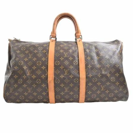 Louis Vuitton Vintage Pre-owned Canvas travel-Tass , Bruin , unisex , Maat: ONE Size Vintage Tassen
