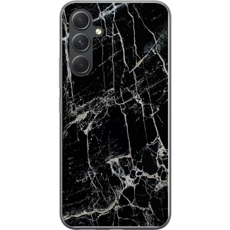 Kompatibelt Mobilskal till Samsung Samsung Galaxy A55 Marmor Svart