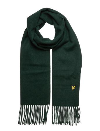 Lambswool Scarf Accessories Scarves Winter Scarves Grønn Lyle & Scott