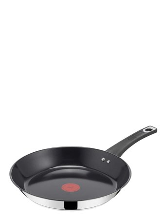 Jamie Oliver Tefal Jo Everyday Kitchen Ss Ceramic Frypan 24 Cm - Silver - Ø 24 CM