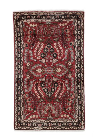 Lillian Matta Orientalisk Svart/Mörkröd (Ull, Persien)