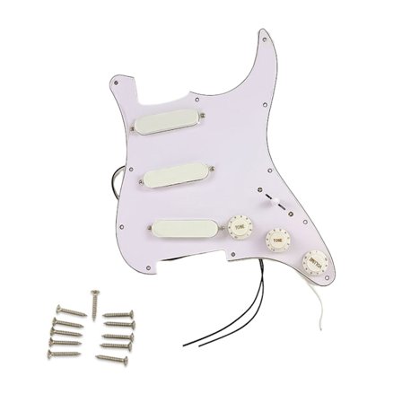 Elektrisk guitar slagplade Single-Coil Pickup Loaded Prewired Pickguard