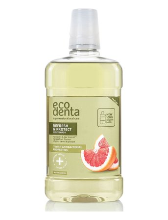 Ecodenta Ecodenta Refreshing & Protecting Munvatten, 500 Ml - Nude - 500 ml
