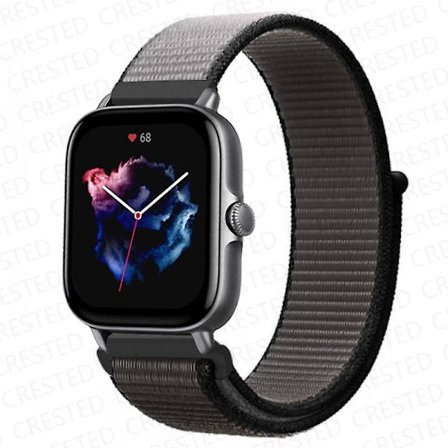 20 mm 22 mm watch för Amazfit Gts/2/2e/4/3/mini Gtr 4/2/3/ pro 47 mm Stratos 3 nylon Pulseira Correa Amazfit bipsband