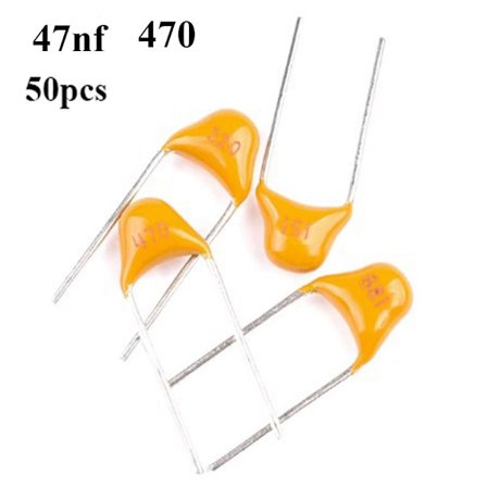 50 stk Single Stone kondensator kondensator 47NF 470 47NF 470