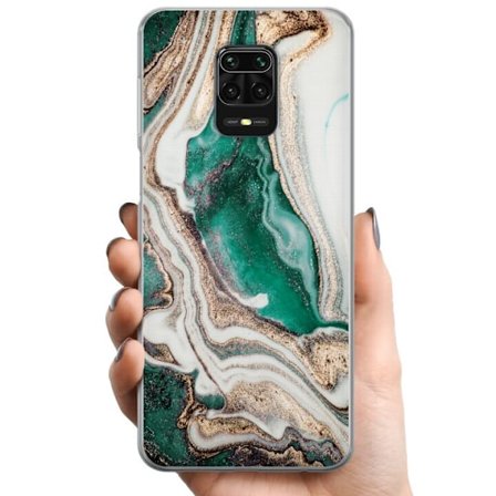 Yhteensopiva Puhelinkuori Xiaomi Xiaomi Redmi Note 9 Pro Vihreä