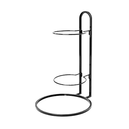 Pallon säilytysteline Pallonäytön teline MUSTA