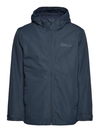 Taubenberg 3In1 Jkt M Outerwear Sport Jackets Navy Jack Wolfskin