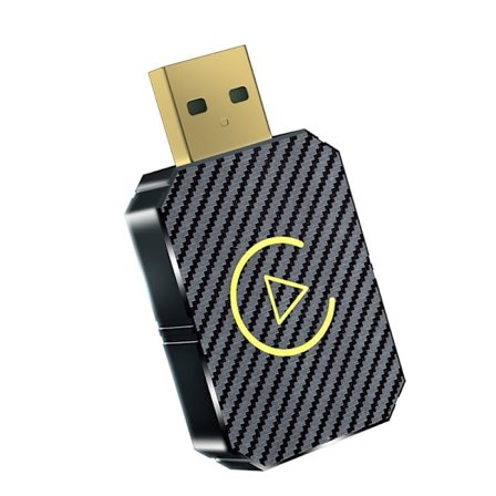 2 i 1 Trådlös CarPlay-adapter Android Auto Trådlös Adapter Smart Mini Box USB-adapter Plug and Play WiFi Snabbanslutning