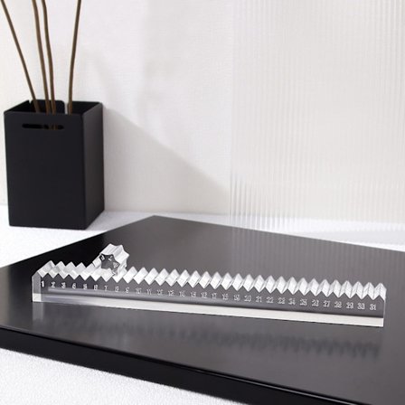 31 dages ugekalender standform epoxy silikoneform bordkalender boligindretning