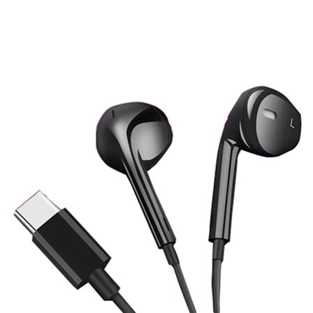 Slittåliga Type-C In-Ear Hörlurar