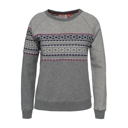 Varg Women's Fjällbacka Cotton Jersey Women long-sleeved sweaters Grey S