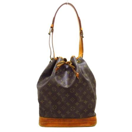 Louis Vuitton Vintage, Pre-owned Noe Monogram Bag Bruin, Dames, Maat:ONE Size,leer