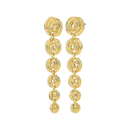 Pilgrim Øreringe Air Guldbelagt, Tøj & Bolig, Smykker, Øreringe