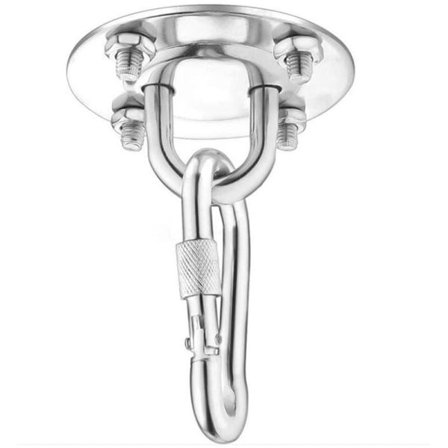 Takkrok, veggmontert krok for å henge hengekøye, yoga, henging