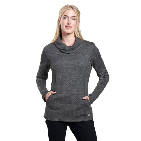 Kühl Women ́s Athena Pullover long-sleeved sweaters Grey XL