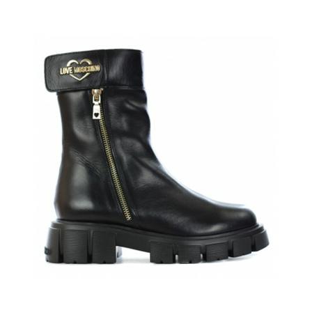 Love Moschino, Boots Czarny, Kobieta, Rozmiar: 40 EU