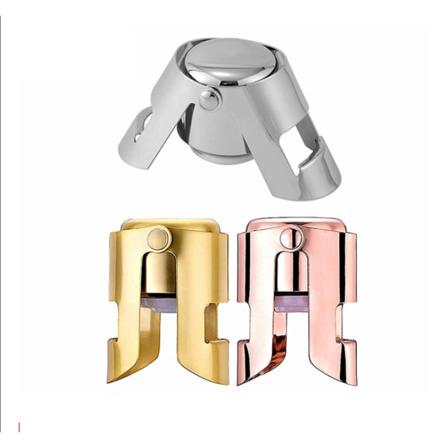 Champagne-korker - For å holde vinen avkjølt og holde enhver musserende flaske frisk utseende dagen den ble åpnet. (sett med 3).