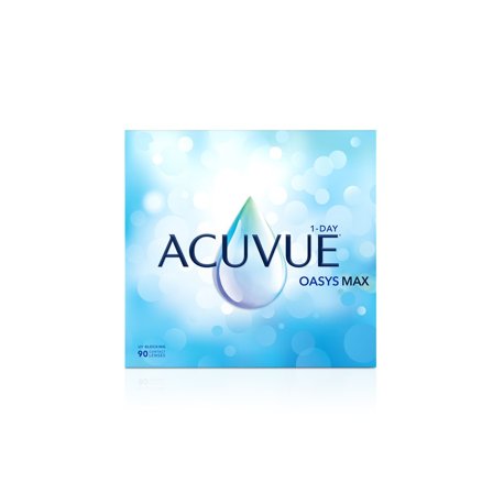 Acuvue Oasys Max 1-Day - 90 stk/pakke - Endagslinser