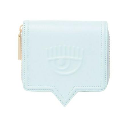 Chiara Ferragni Collection, Chiara Ferragni wallet Niebieski, Kobieta, Rozmiar: ONE Size