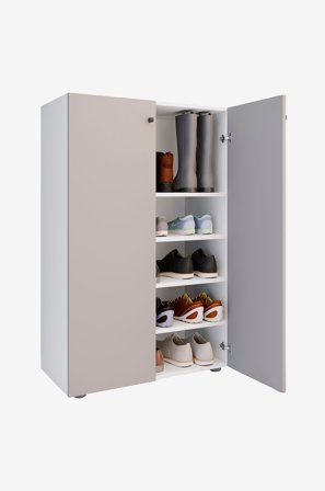 VCM - Vcm Skoskab Lona Xl 5 rum - Flerfarvet - Skoskabe - Fra Homeroom