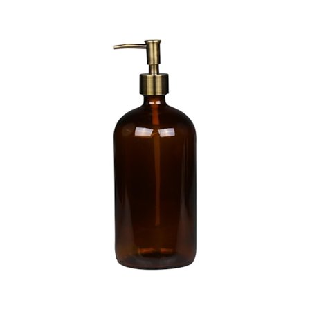 Glasflaska med pump 1000 ml Chic Antique