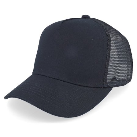 Beechfield - Black trucker Czapka Z Daszkiem - Kids Black/Black Trucker @ Hatstore