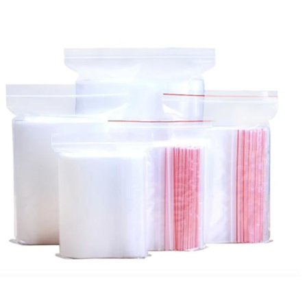100 lynlåstasker, zipbags, ziplook 40 * 60mm