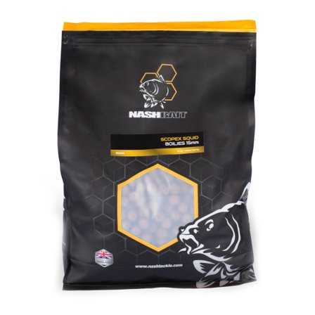 Nash Scopex Squid Boilies - 15mm 5kg