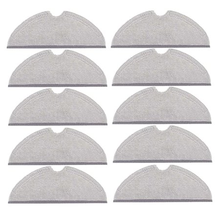 10st för Q7 Max / Max+ mopptillbehör S5 Max S6 S50 S55 soprobotmoppdelar