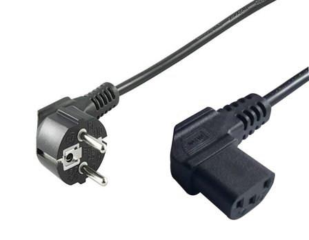 MicroConnect Power Cord 1.8m Black IEC320