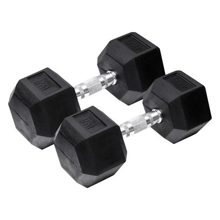Orange Gym - Hex Hantel - 4 kg - set om 2