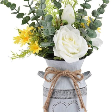 Vintage blomkruka, vintage blomkruka hjärta mjölkkanna, vintage blomkruka KLB