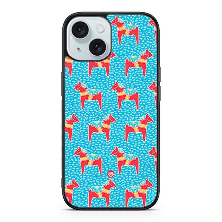 Bjornberry Skal iPhone 15 - Dalahästar