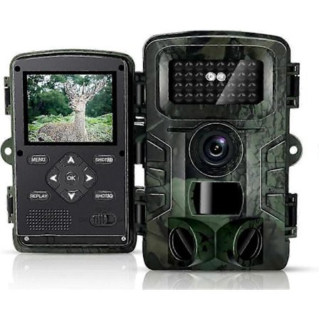 Jagtkamera HD 2.0" LCD-skærm Trail Camera Night Vision Vandtæt Dyre Infrarødt Kamera Udendørs