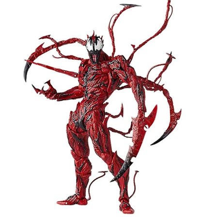 Venom Carnage Actionfigur Alle ledd bevegelige leketøyfigurer Carnage Samleobjektmodell med utskiftbart tilbehør for fans